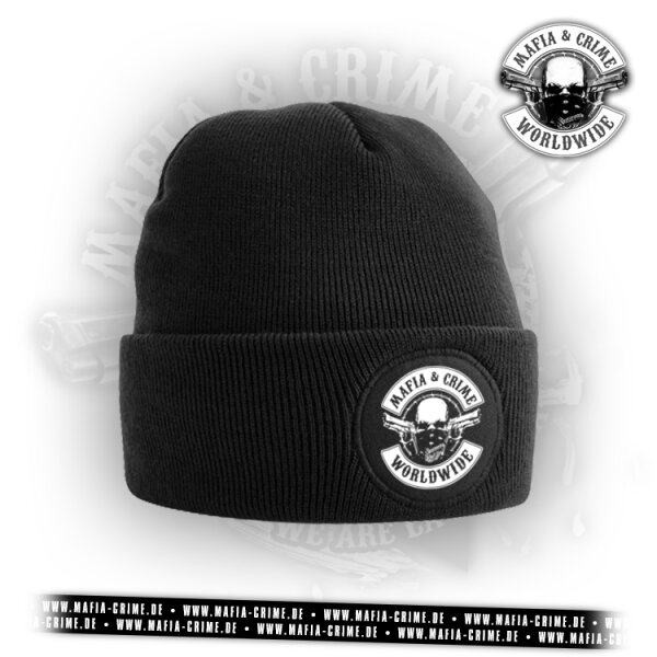 MC Logo Beanie Mütze schwarz