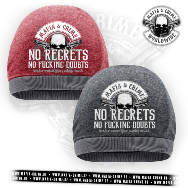 No Regrets Beanie Mütze