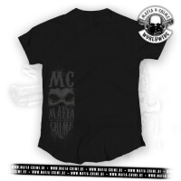 Mafia & Crime "MC Bandana" Unisex Shirt rounded schwarz L