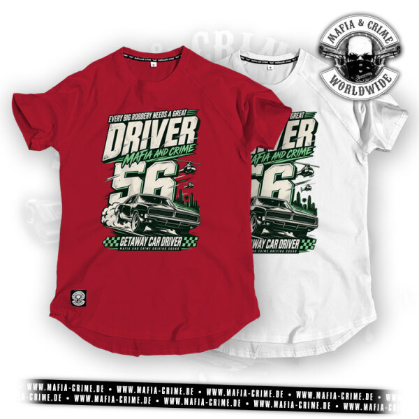 Mafia & Crime "DRIVER New" Unisex Shirt rounded